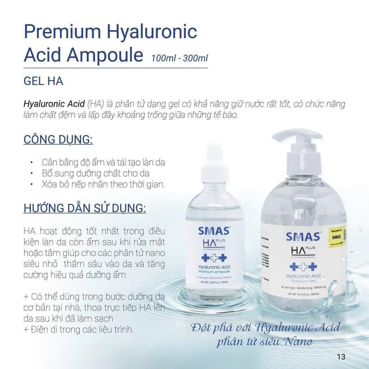 Serum HA SMAS Cấp Nước Đa Tầng HA Plus 100ml - Ảnh 4